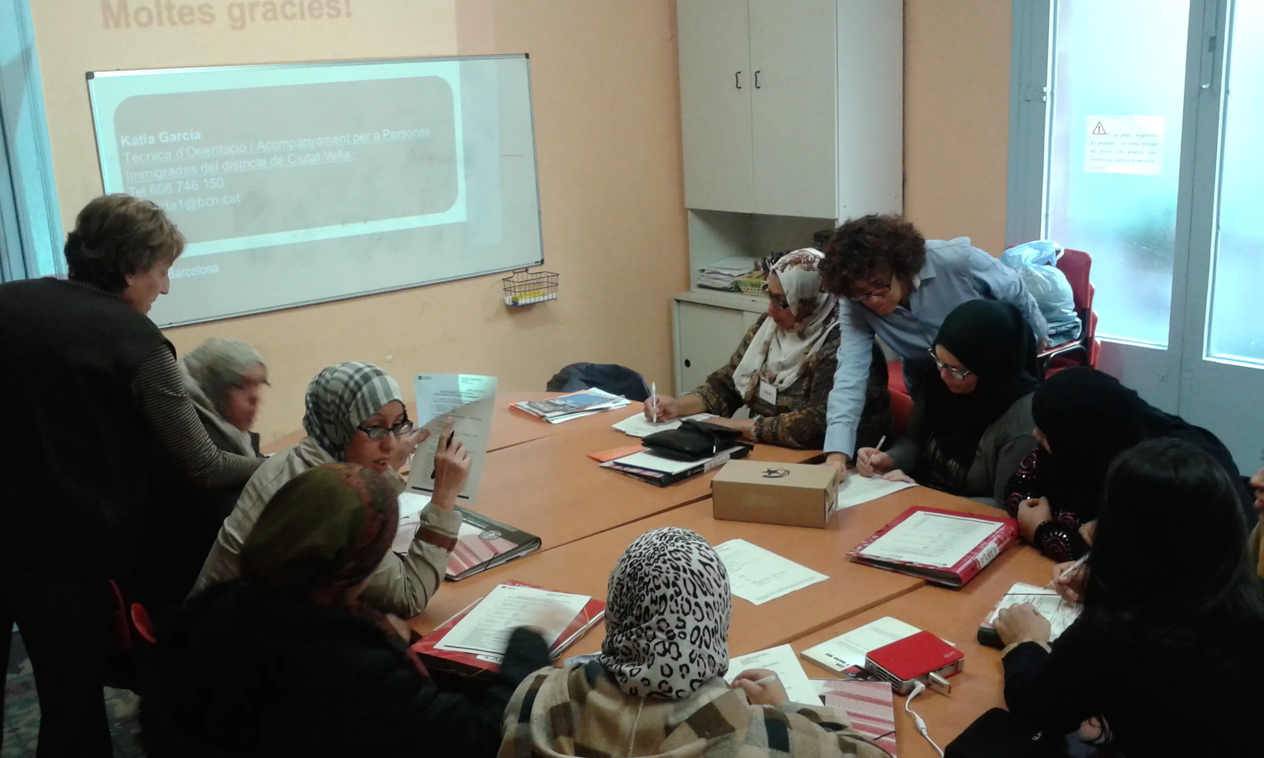 Taller de l'Espai Dona de la Fundació Escó