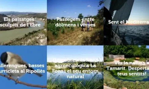 Les propostes ecoturistiques d'Arrelia, amb entitats de custòdia (imatge: arrelia.cat)