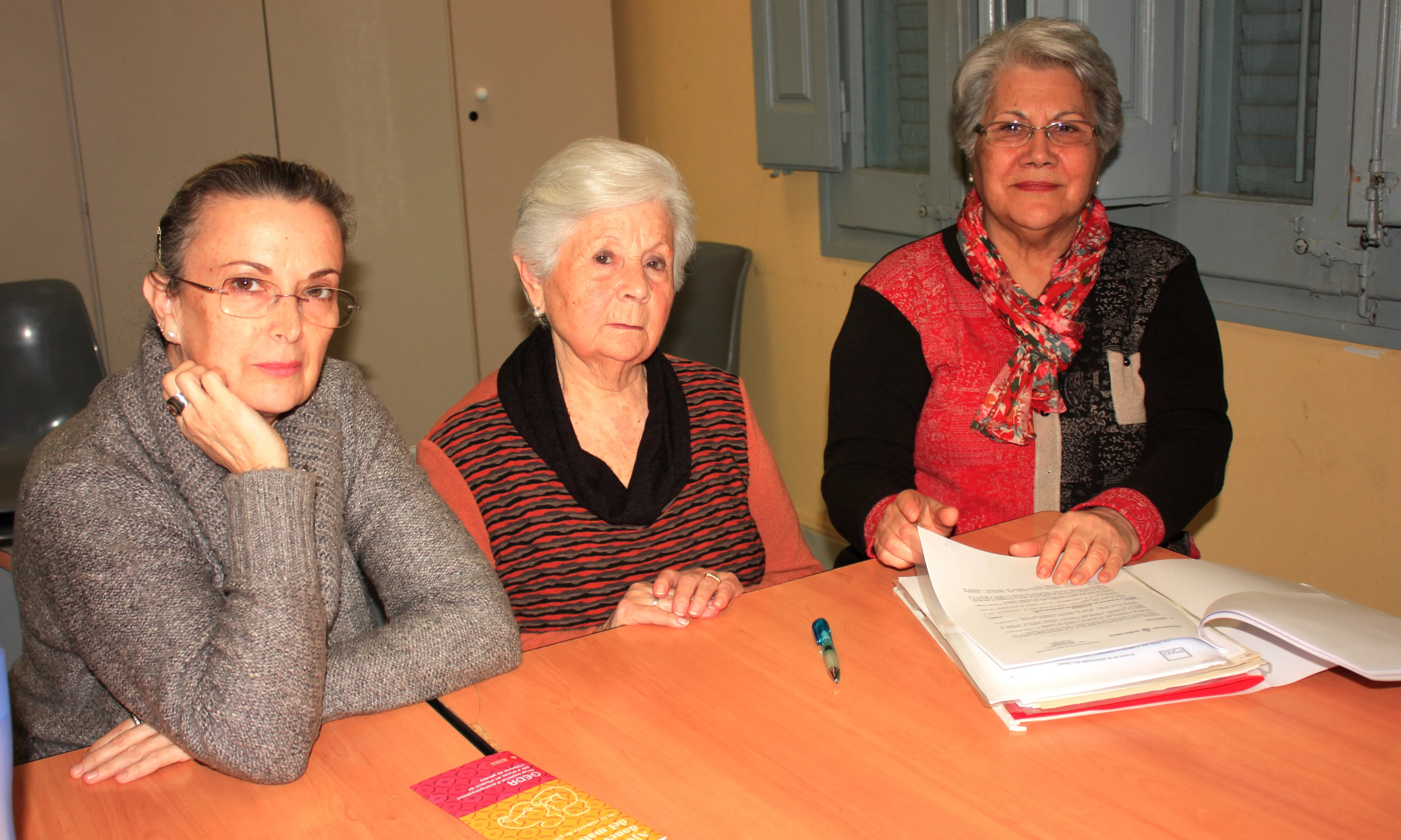 Voluntàries del Grup Especial d'Acompanyament per a Dones en Situació de Violència de Gènera (GEDA)