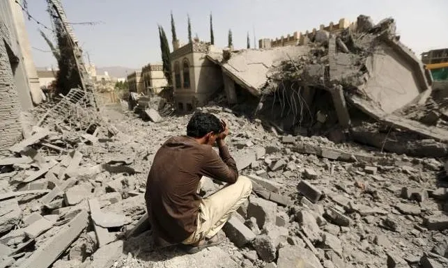 Un habitatge devastat per un bombardeig (Font: Banca Armada)