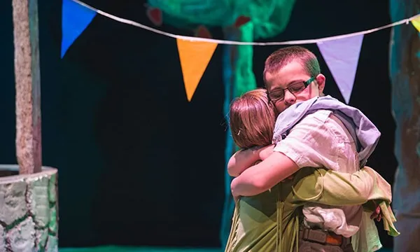 Imatge de l'obra El Pou.          Font: Escenaris Especials.