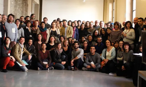 Foto de grup de participants en el projecte
