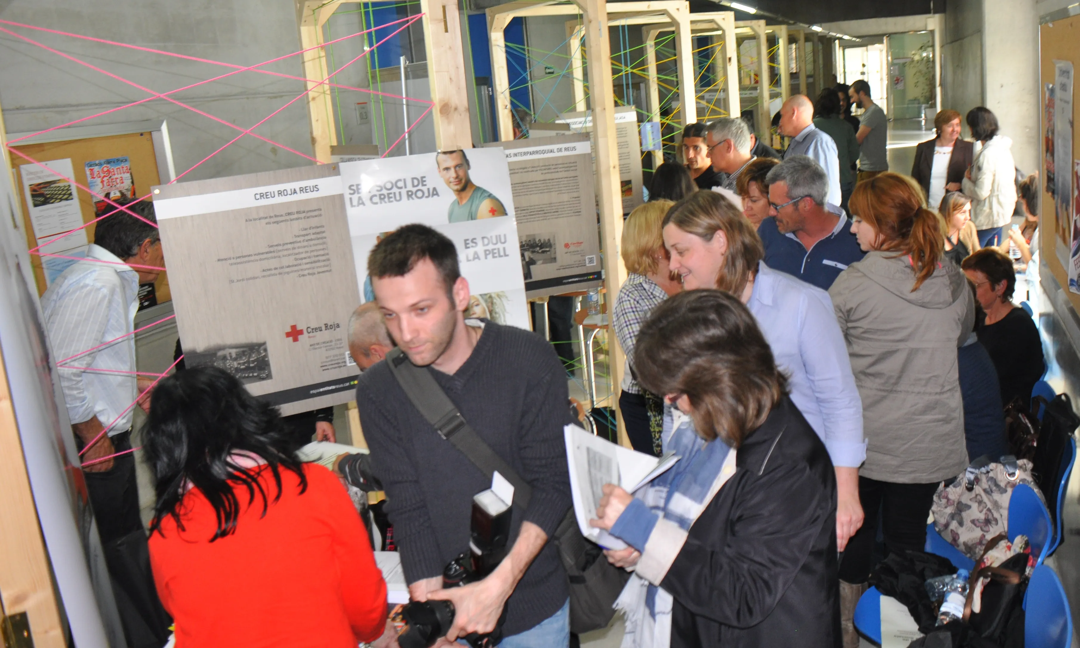 17 entitats presentaran 34 noves propostes en aquesta 3a edició del mercat (Font. Àrea d'ApS de la URV)