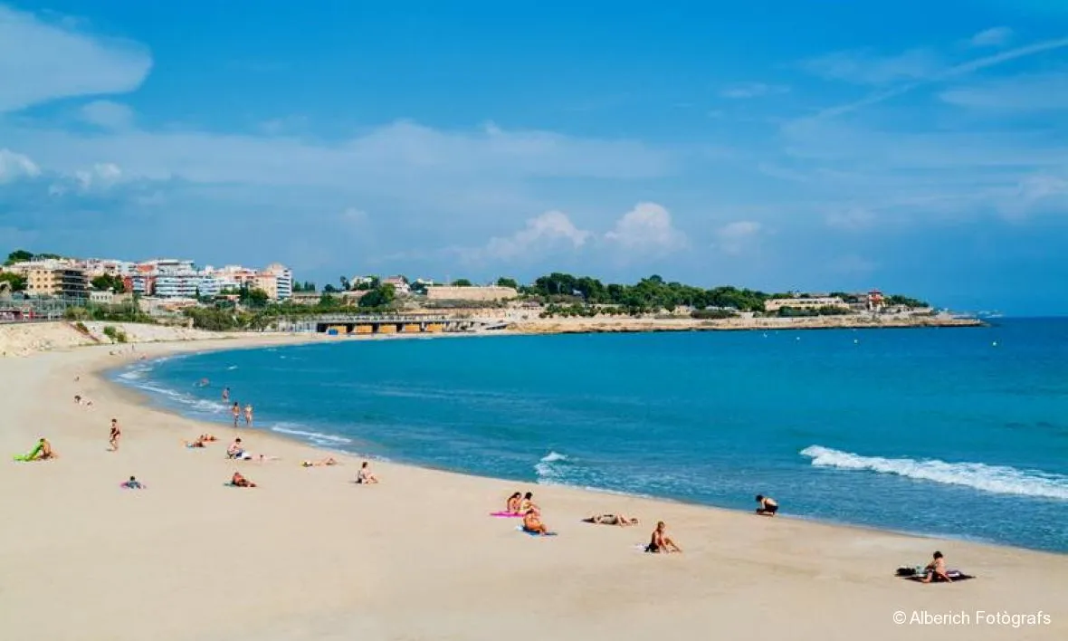La Platja del Miracle de Tarragona. Font: web tarragonaturisme.cat