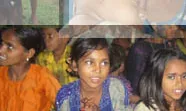 Nens de la India on actua l'Associació Prabhat. Font: Associació Prabhat