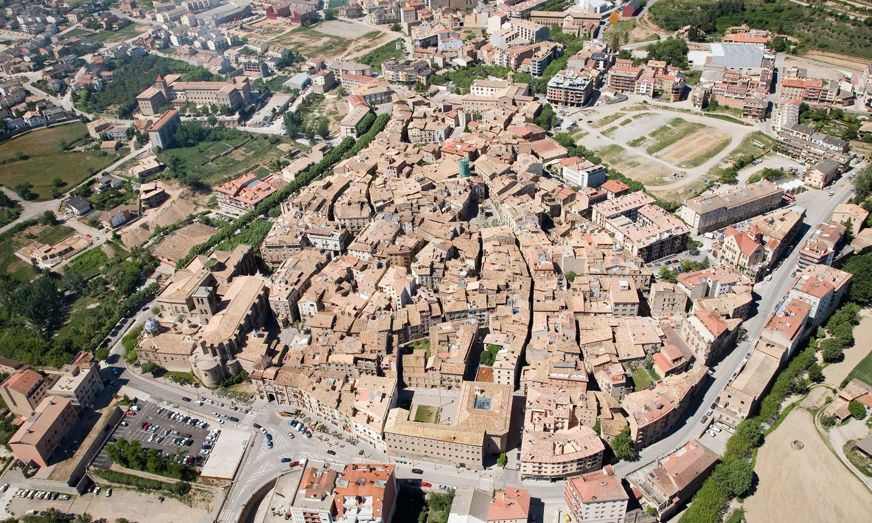 Vista panoràmica de la ciutat de Solsona / Font: Ajuntament de Solsona