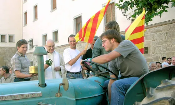 En les darreres edicions de la tractorada han participat uns 180 vehicles / Foto: Ajuntament de Solsona
