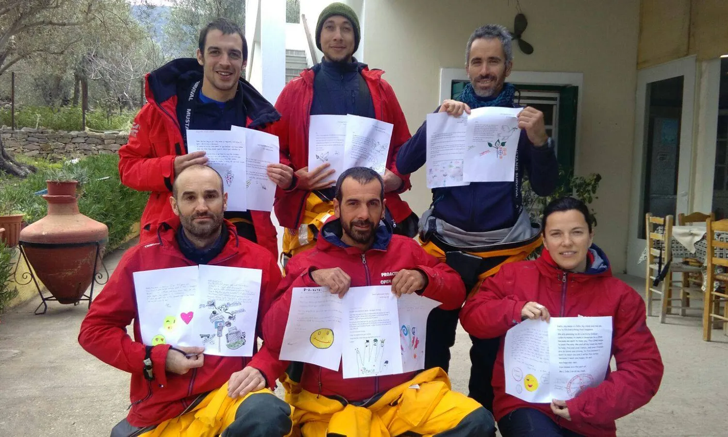 Voluntariat socorrista de l'ONG. Font: Proactiva