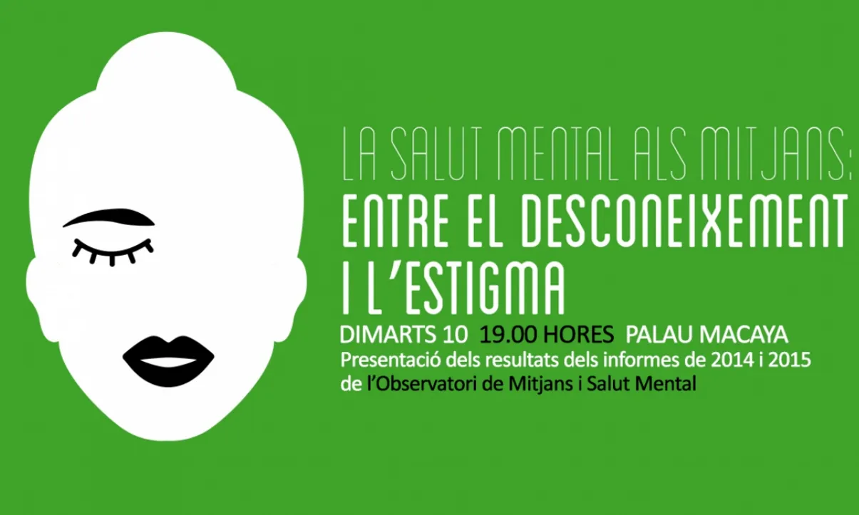 Assisteix a l'acte de presentació dels anuaris de l'Observatori de Salut Mental i Mitjans