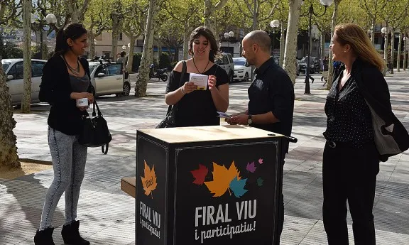 Consulta a la ciutadania al mateix Firal. Font: raonspubliques.org