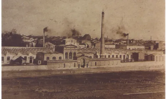 Vista general del vapor Aymerich, Amat i Jover (1909) / Font: Arxiu mNACTEC