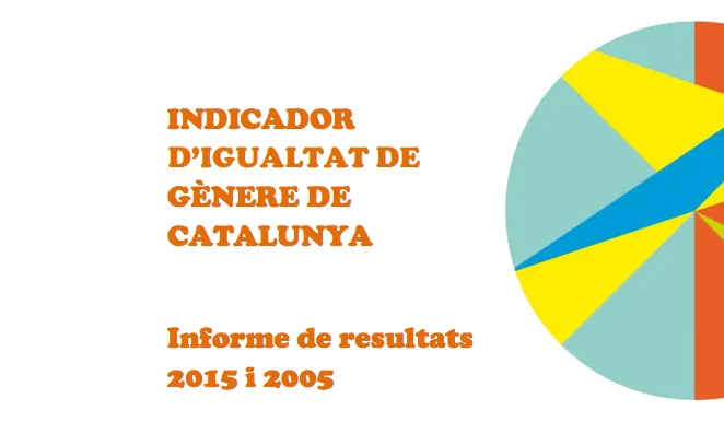 L'Indicador d’Igualtat de Gènere de Catalunya (IIGC) mesura la igualtat entre sexes amb l'objectiu de conèixer quina és la situació de la dona en comparació amb la dels homes (Font: IIGC) 