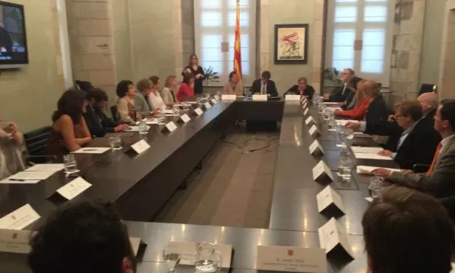 Trobada per la constitució del CODISCAT (Font: Generalitat de Catalunya)