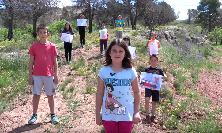 L'alumnat de la ZER Maians dóna 7 consells bàsics per evitar un incendi / Font: ZER Maians