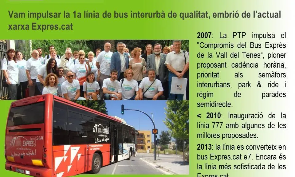 La PTP va treballar per promoure les línies d'autobusos interurbanes de qualitat (imatge: transportpublic.org)