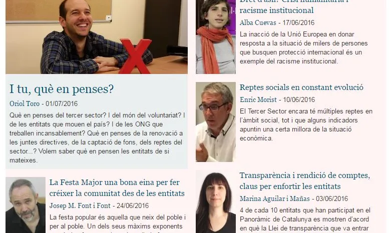 Imatge de la secció d'opinió de Xarxanet.org.