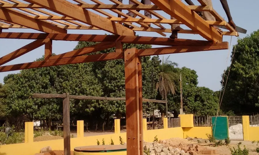 Procés de construcció del centre al Senegal (Font: CCD UPC)