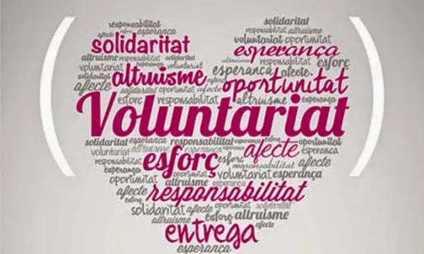 Voluntariat. Font: elrusc.cat