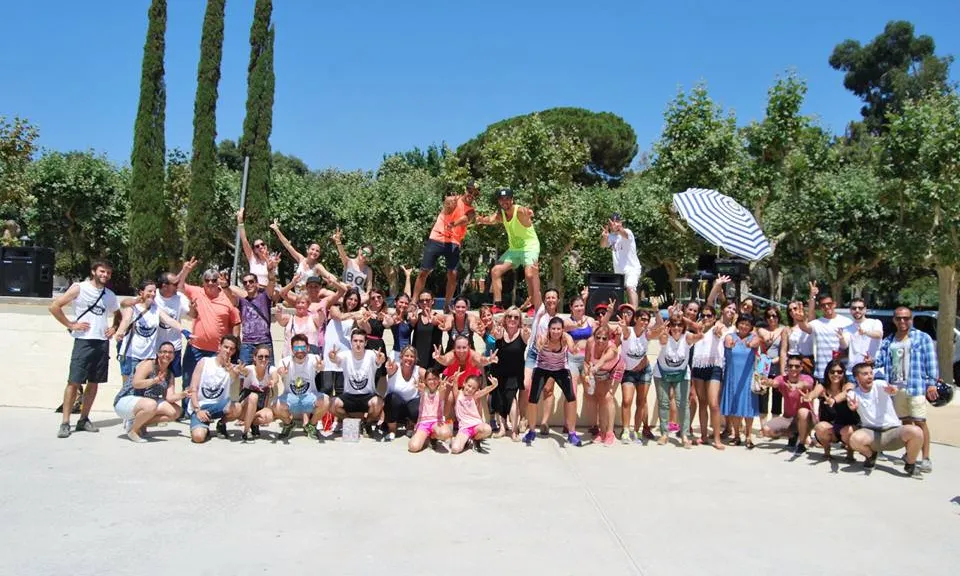 Voluntariat que va participar al Festival Benèfic. Font: Facebook