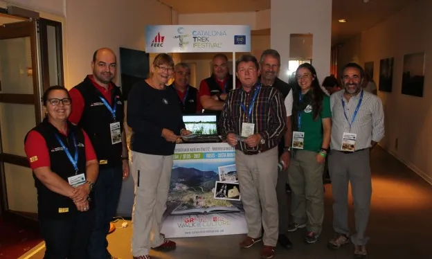 Delegació catalana de la FEEC a Suècia. Font: FEEC