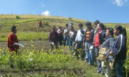Projecte de turisme rural a l'Equador. Font: cristinaturismounia.blogspot.com