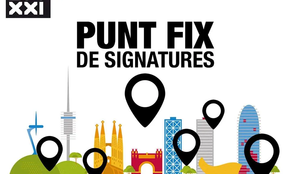 Es fa una crida per la recollida de signatures, i de espais que vulguin ser punts fixos on poder signar (imatge: zooxxi.org)