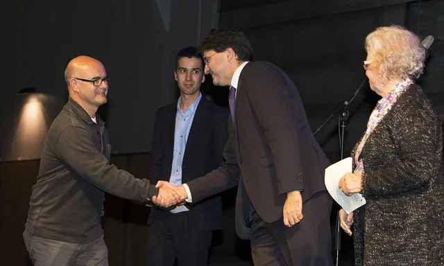 Entrega de premis de l'edició 2015 del Premi Lluís Martí