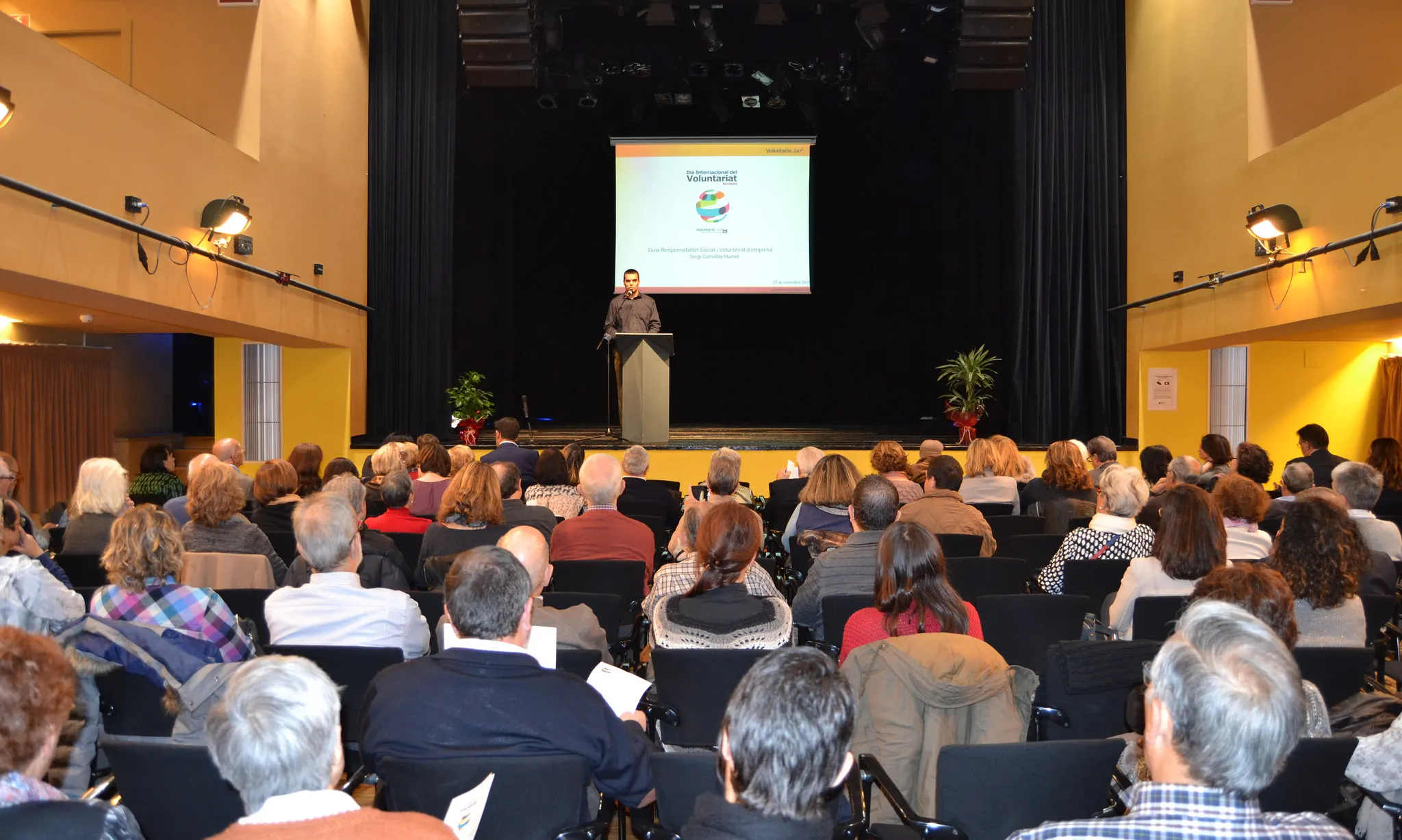 Imatge de la celebració del DIV a Barcelona l'any 2015 (Font: FCVS)