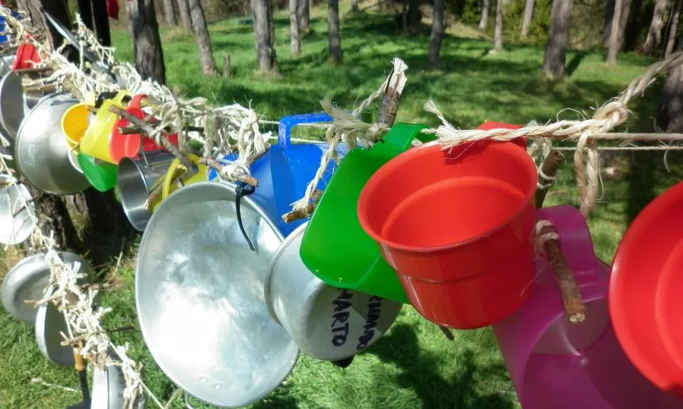 Estris reutilitzables / Foto: Minyons Escoltes i Guies de Catalunya