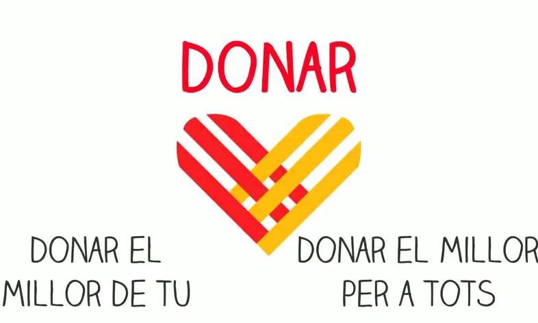 La campanya vol posar en valor l'acció de donar, ja siguin aliments, diners, temps (voluntariat) o objectes de segona mà. (Font: givingtuesday.cat)