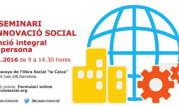 Cartell del III Seminari d'Innovació Social.