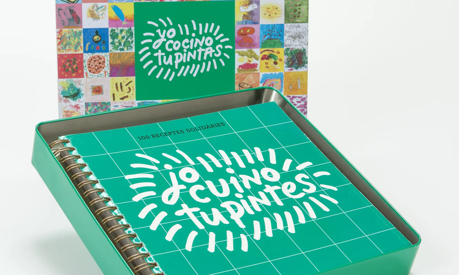 Llibre de cuina "Jo cuino tu pintes" d'AIS Ajuda a la infància sense recursos