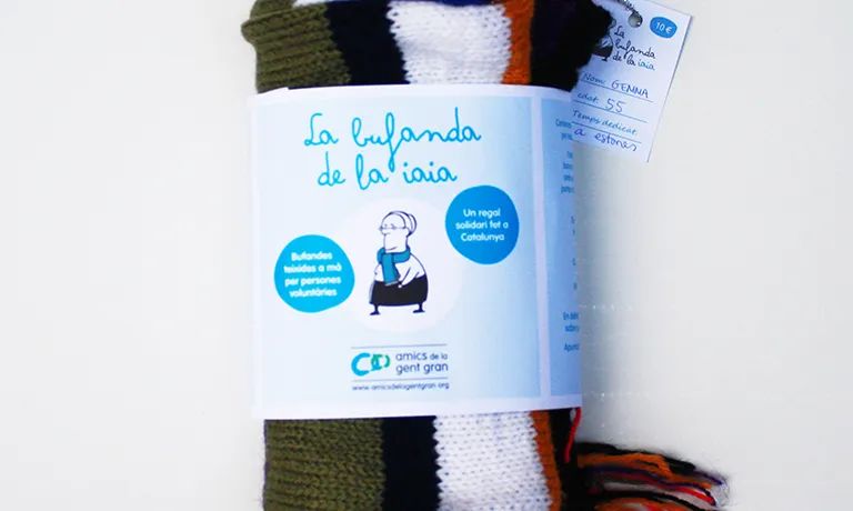 La Bufanda de la iaia d’Amics de la Gent Gran