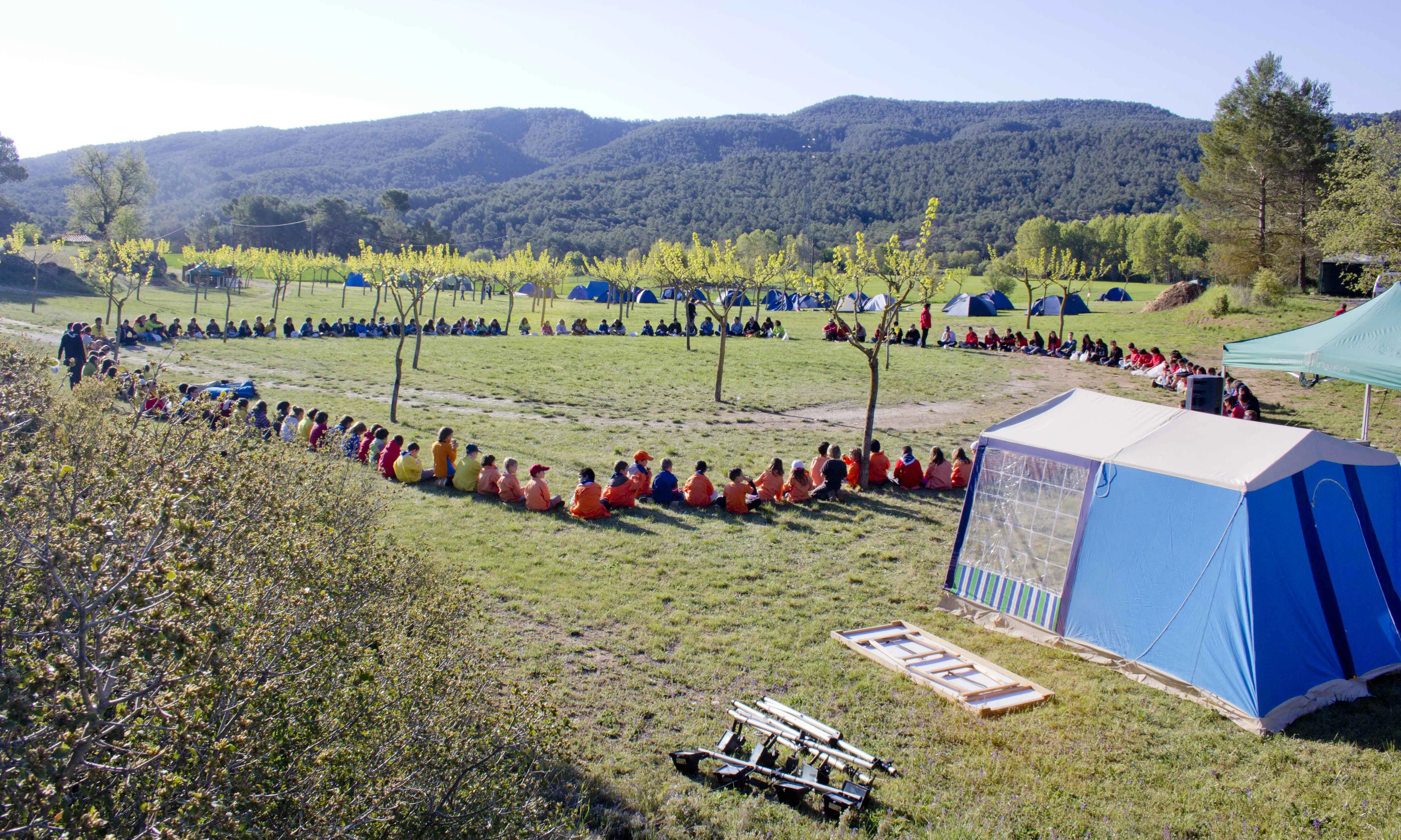 Campament d'estiu / Foto: Minyons Escoltes i Guies de Catalunya