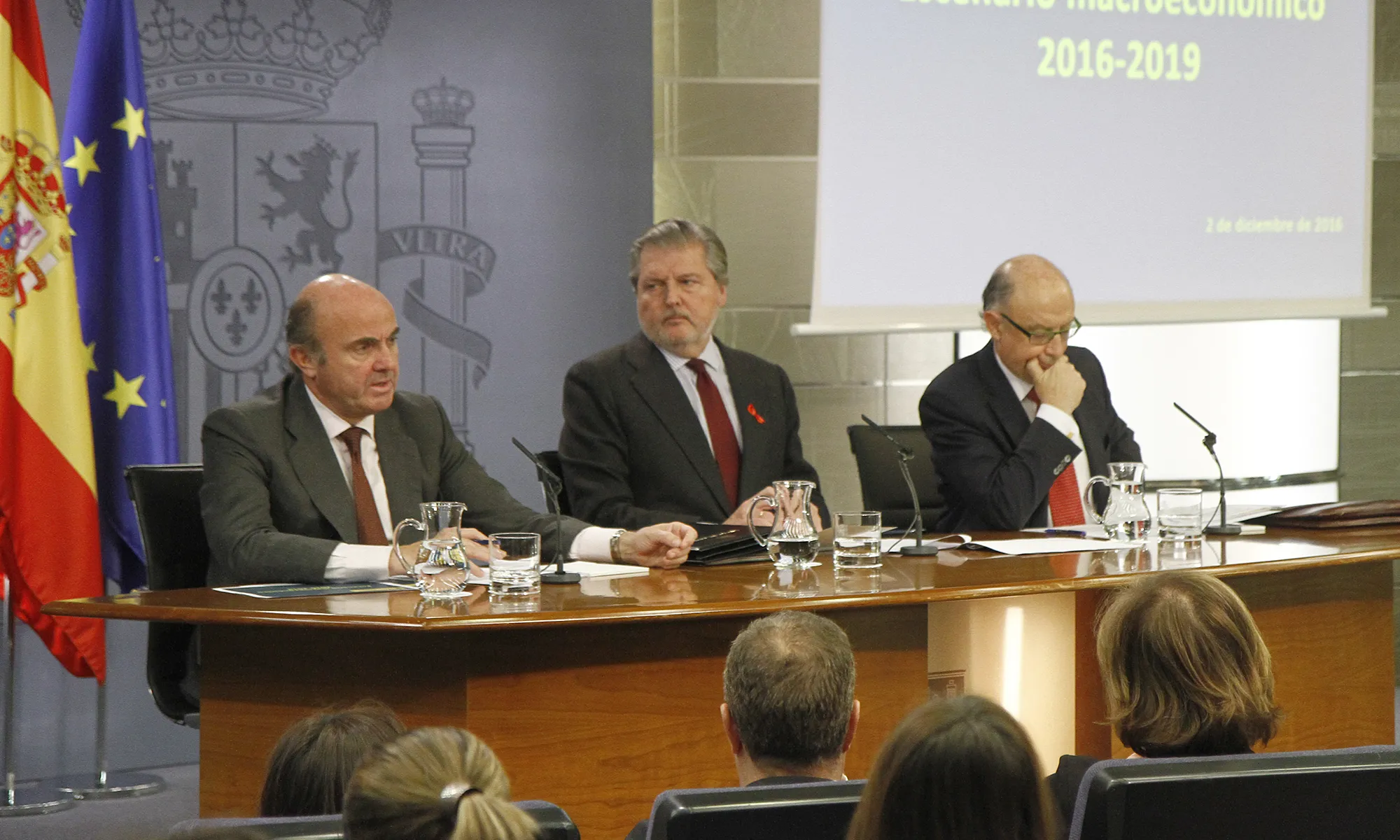 Roda de premsa posterior al Consell de Ministres. Font :www.lamoncloa.gob.es