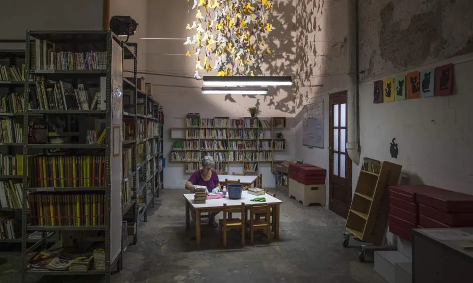 Biblioteca de Can Batlló / Foto: Can Batlló