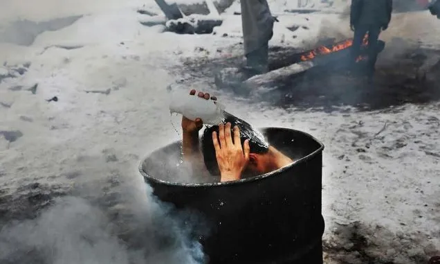 S'ha arribat a temperatures inferiors als 14 graus sota zero - Foto: Twitter
