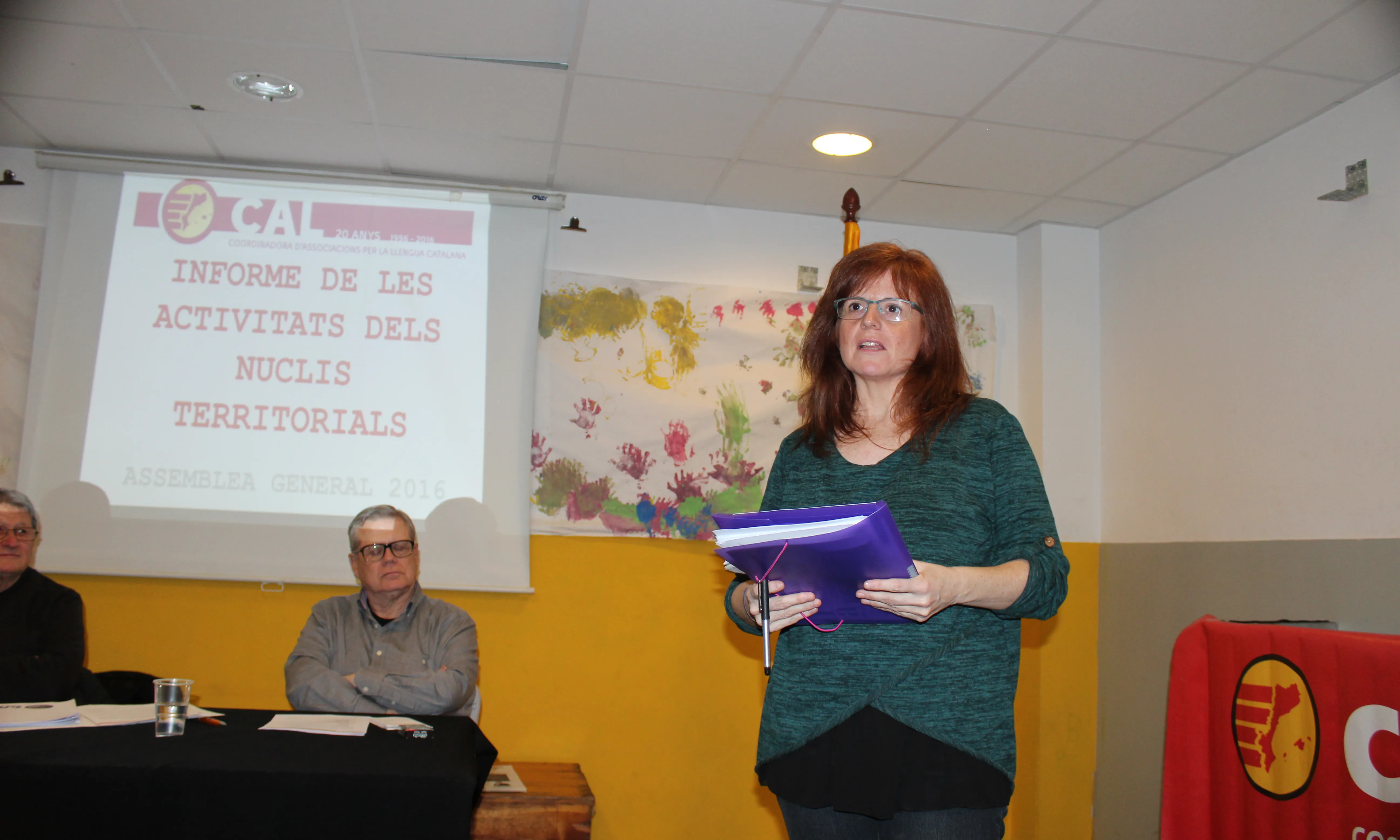 L'Eva Sabater fa 7 anys que està implicada en el Correllengua / Foto: Eva Sabater