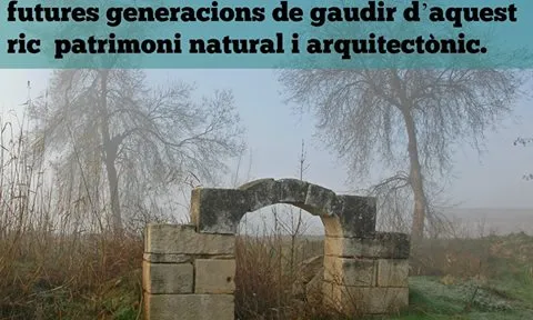 Les entitats reivindiquen el valor patrimonial, paisatgístic i social de les Banquetes (imatge: Plataforma Canal Viu)  