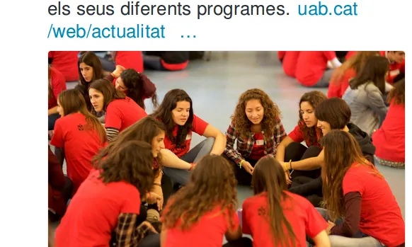 Crida al voluntariat de la FAS. Font: Twitter de la FAS
