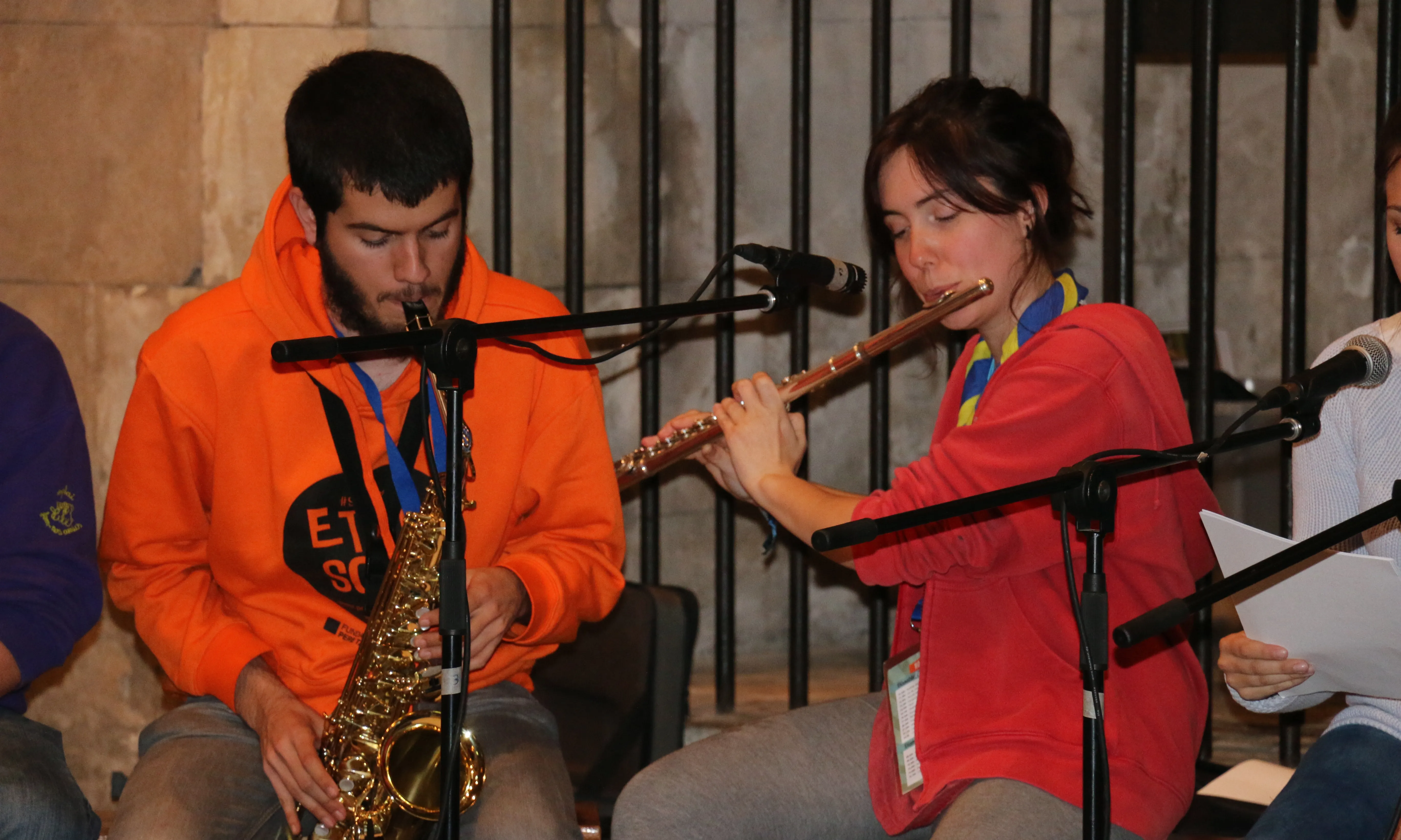 La música també forma part de l'experiència de voluntariat - Foto: AM