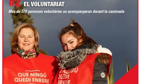 Missatge al Facebook de Maginc Line posant en valor el voluntariat. Font: Pàgina de Facebook de Magic Line