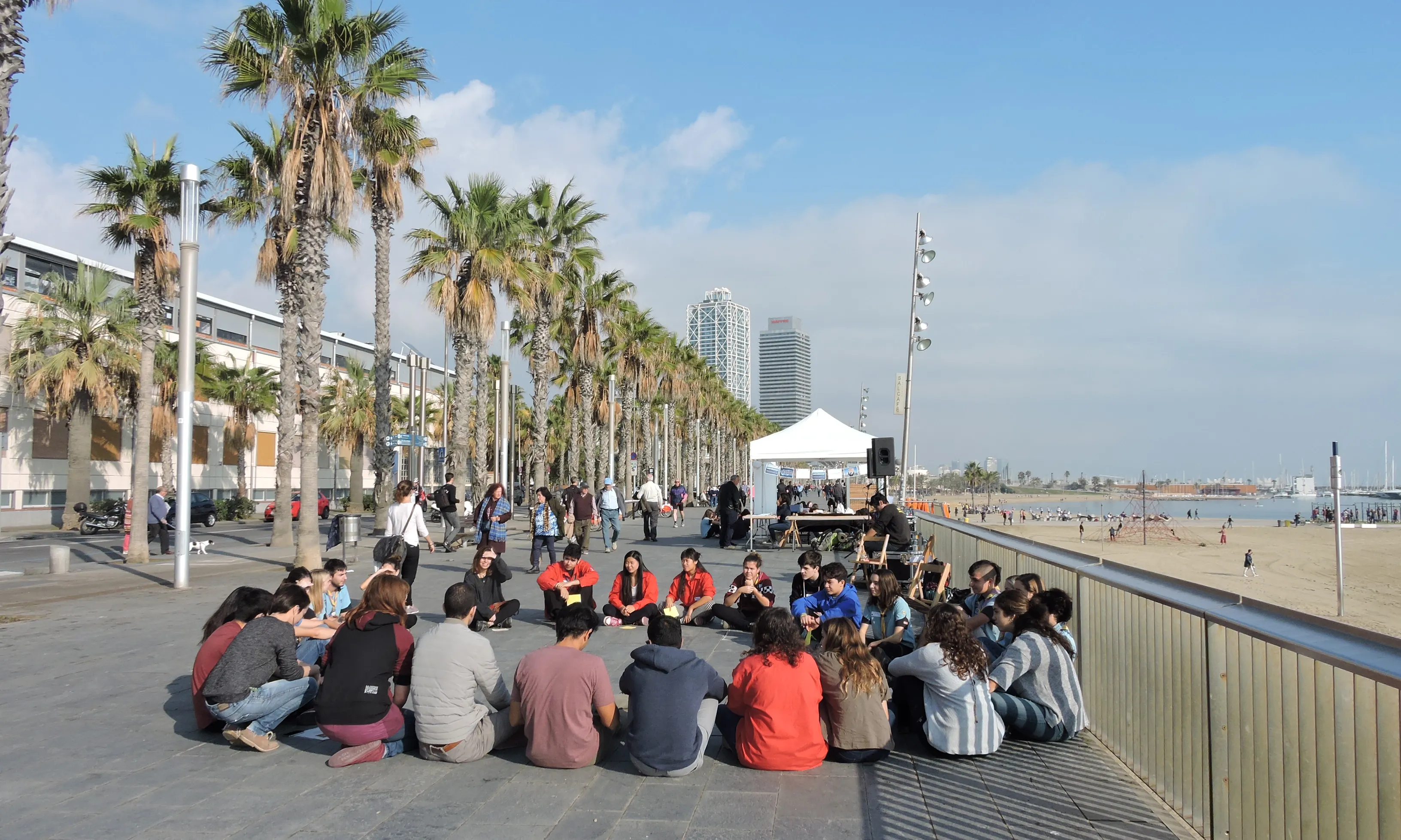 Presentació de la guia "Entre Terres" a Barcelona / Foto: SCI