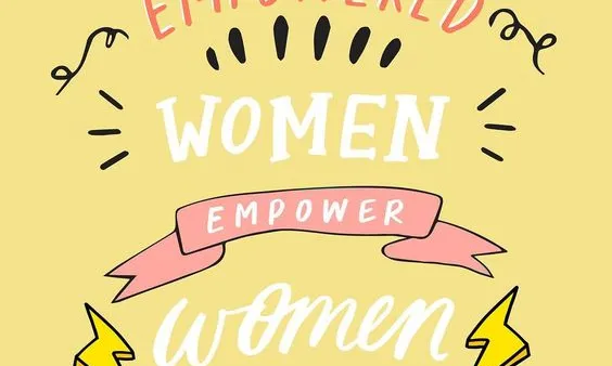 'Les dones empoderades empoderen dones', frase extreta de les xarxes socials. Font: Pinterest (BritAndCo)