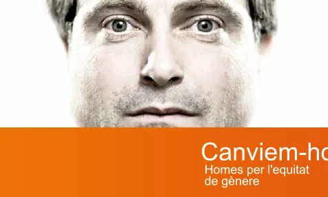 La portada del web Canviem-ho, el web que implica els homes en l'equitat de gènere. Font: Canviem-ho