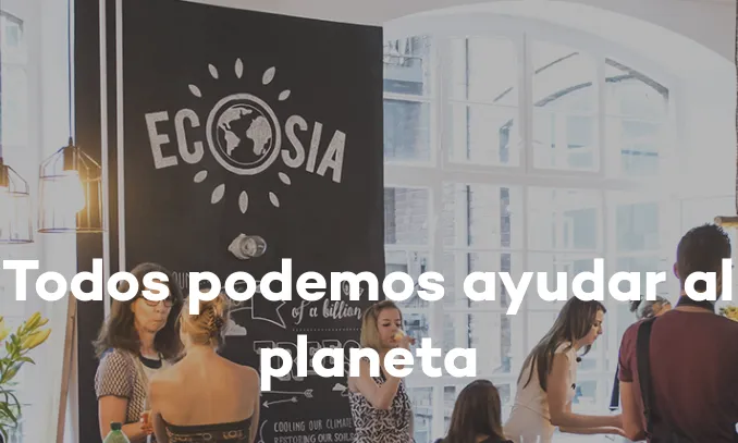 Ecosia és una empresa d'economia social de Berlín. 