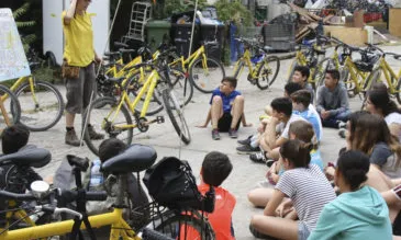 Imatge taller a Biciclot / Font: Biciclot