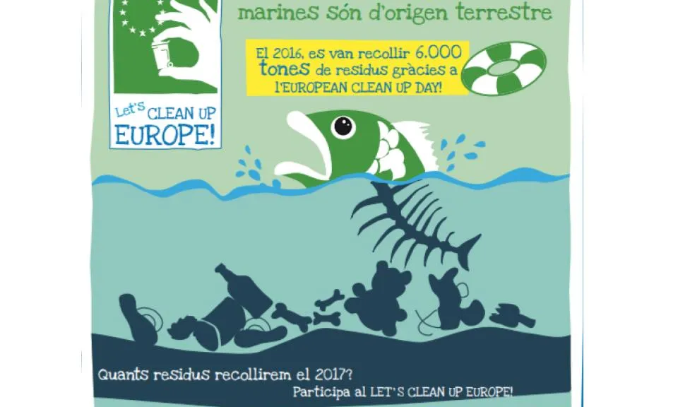 Es dedica una especial atenció als residus que acaben al mar (imatge: ewwr)