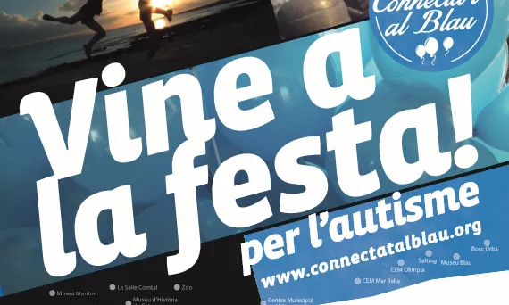 La jornada vol reivindicar que les persones amb autisme formen part de la societat i cal respectar els seus drets i la seva qualitat de vida (Font: connectatalblau.org)