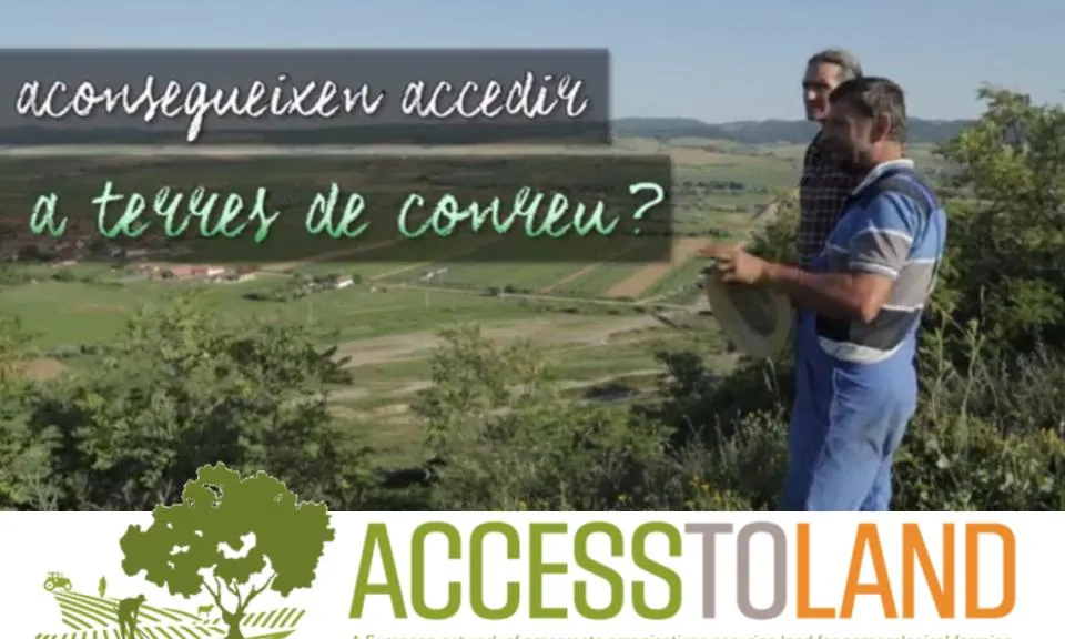 Acces to Land treballen per impulsar l'agroecologia a Europa i facilita l'accés a la terra de la jove pagesia 